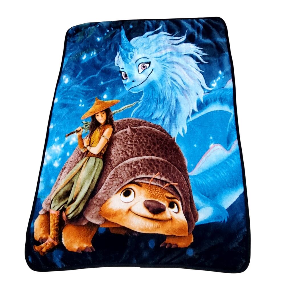 Raya and the Last Dragon Soft Blanket Flannel Blanket 50" x 38"
